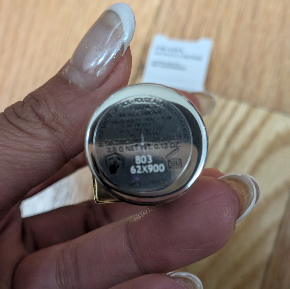 NEW PRADA MONOCHROME HYPER MATTE REFILLABLE LIPSTICK IN B03 MAHOGANY - Picture 11 of 11
